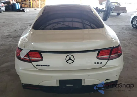 2018 Mercedes-Benz S 63 Amg z USA, uszkodzony, nr VIN WDDXJ8JB5JA033992